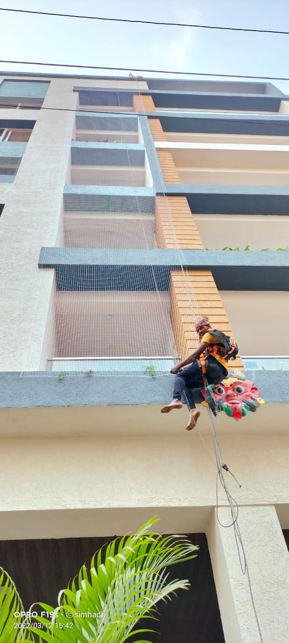 Building Covering Nets installation service in Bangalore