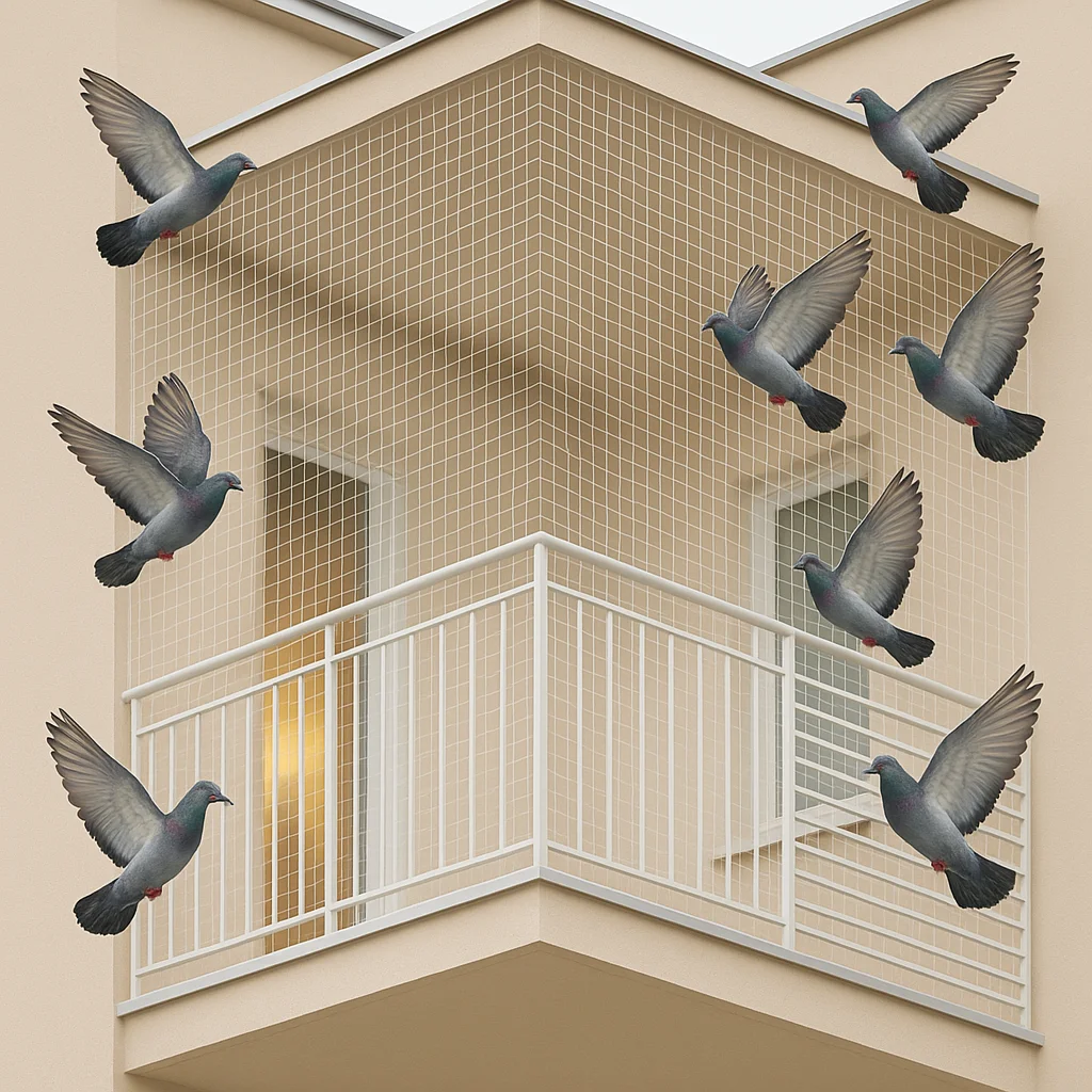 Pigeon Safety Nets installation service in Bangalore